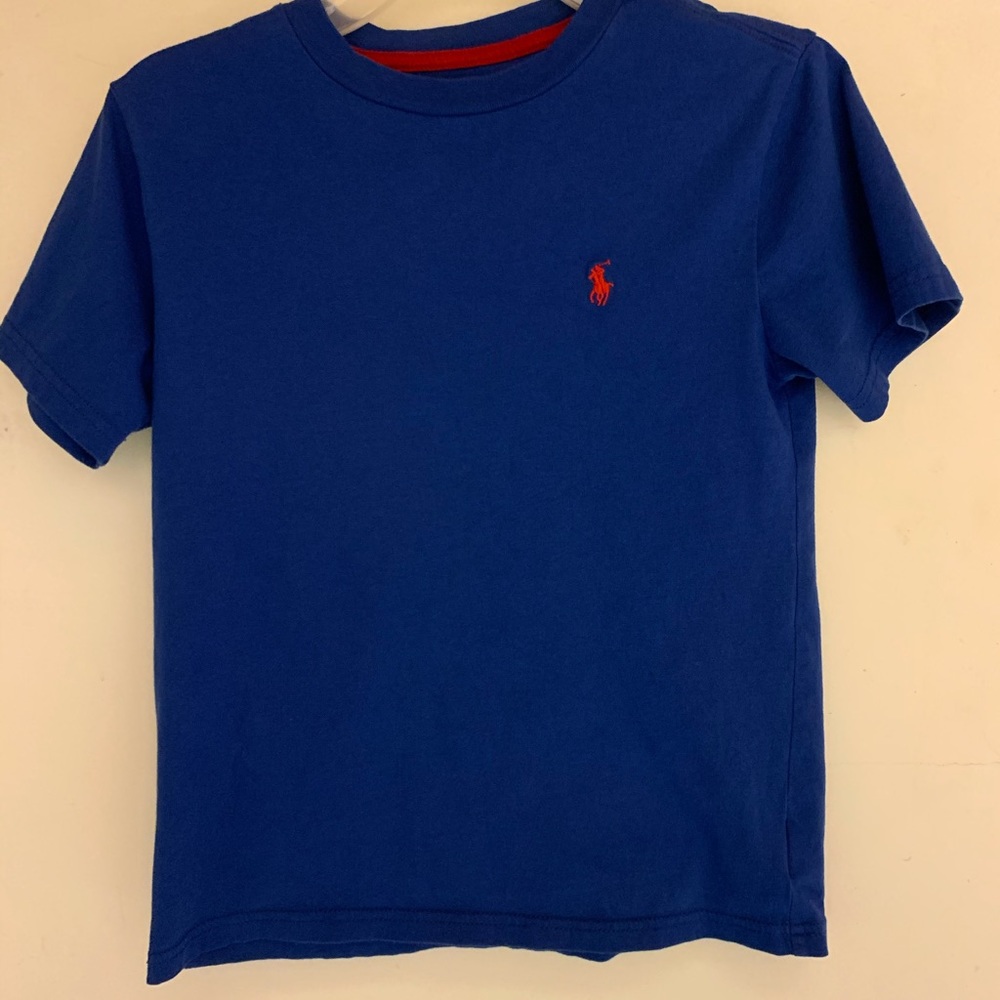 Ralph Lauren Polo Tee Shirt ROYAL Boys 8